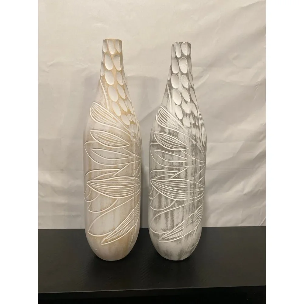 Fall Harvest White/Biege and White/Grey Rustic 15